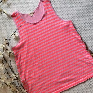 J.Crew girls’ striped tank top w/side detail